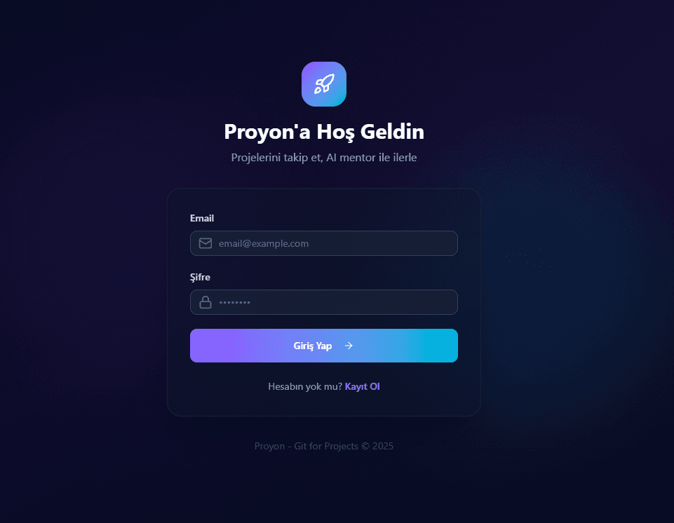 ProYön - AI Destekli Kurumsal Proje Yönetim Platformu - Screenshot 3